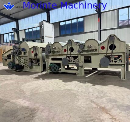 Máquina para abrir y reciclar tejidos